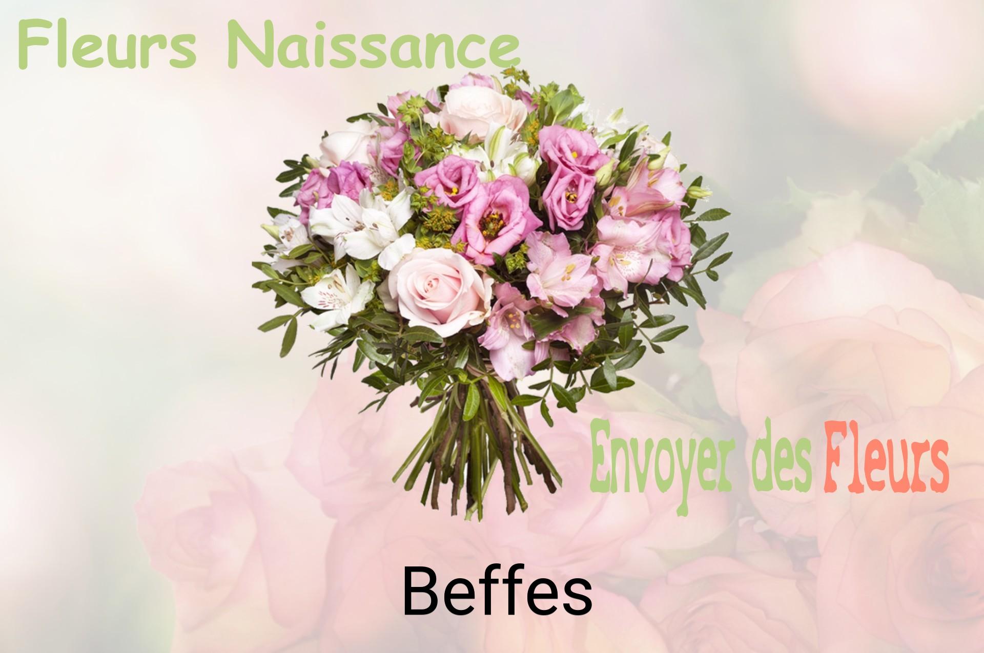 Bouquet de fleurs de naissance livré à Beffes